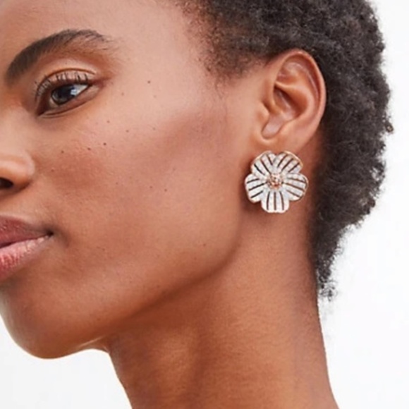 kate spade ♠️ Glistening Petals Opal Earrings
